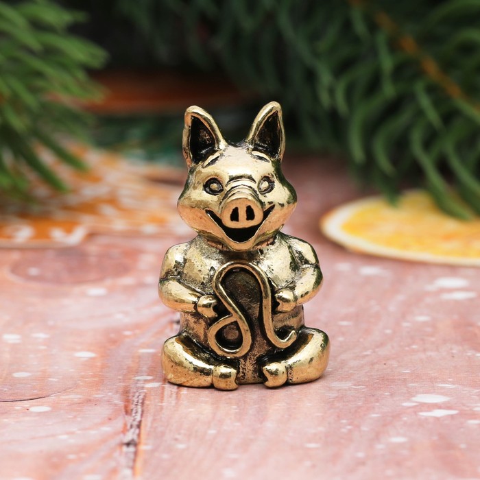 Фигурка новогодняя гороскоп "Лев"