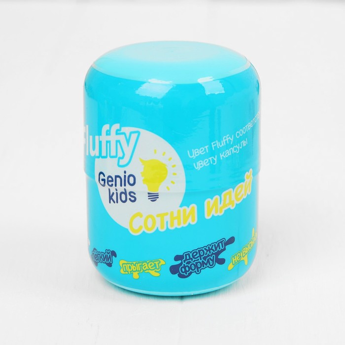 Воздушный пластилин для детской лепки Fluffy, МИКС