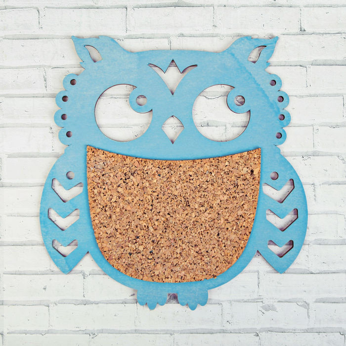 Пробковая доска "Сова"