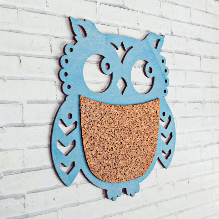 Пробковая доска "Сова"