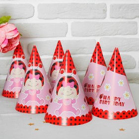 

Набор для праздника «Малышка», 6 стаканов, 6 трубочек, 6 язычков, 6 тарелок, 6 колпаков, 6 очков