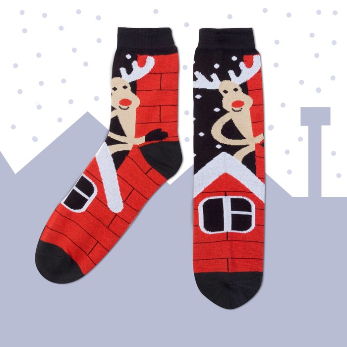 Носки мужские "Hello" р-р 41-44 (27-29 см) 80% хл, 15% п/э, 5% эл