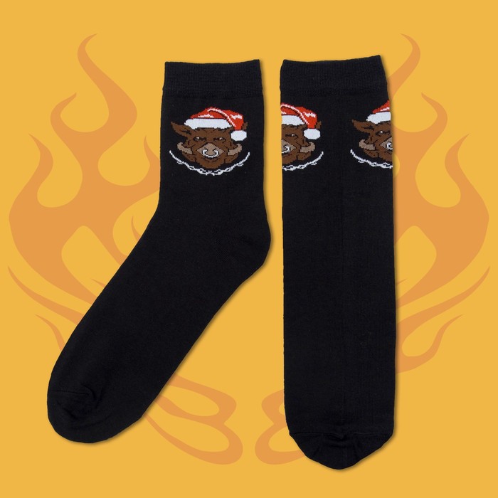 Носки мужские "Суровый" р-р 41-44 (27-29 см) 80% хл, 15% п/э, 5% эл