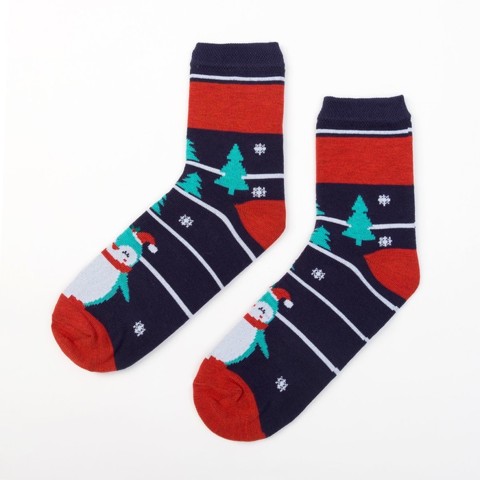 Носки женские "Пингвин" р-р 36-40 (23-25 см) 80% хл, 15% п/э, 5% эл