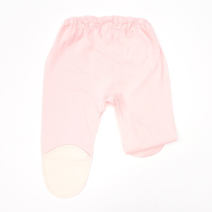 Ползунки для девочки, рост 62 см, цвет розовый