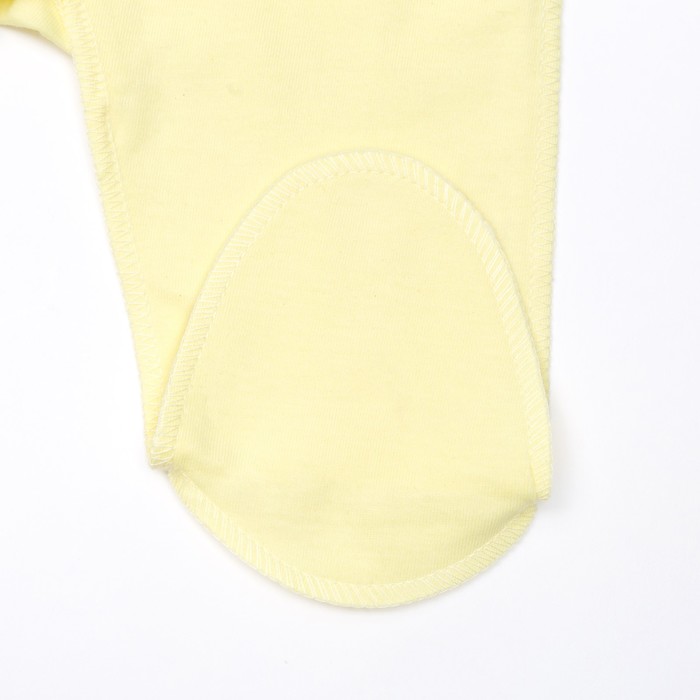 Ползунки детские, рост 74 см, цвет жёлтый