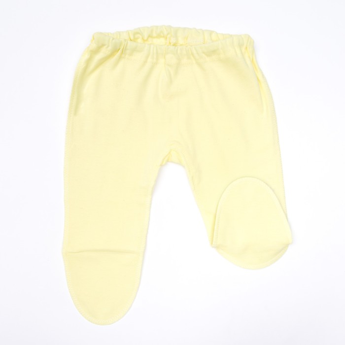 Ползунки детские, рост 80 см, цвет жёлтый