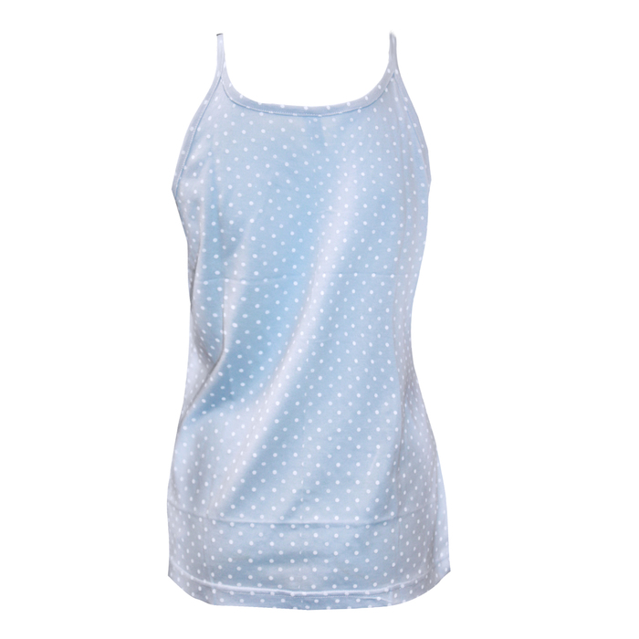 Майка женская, цвет бирюзовый, размер 44