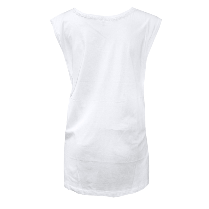 Майка женская, цвет белый, размер 56