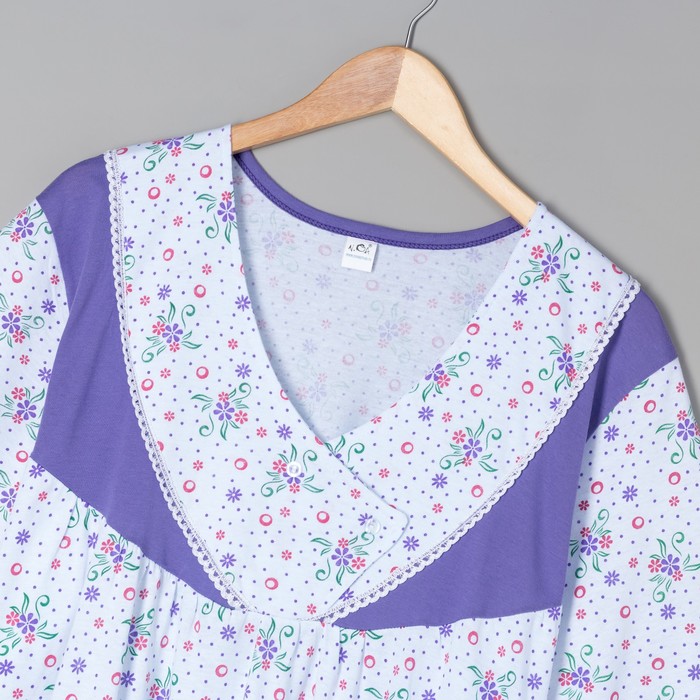 Сорочка женская, цвет розовый, размер 58