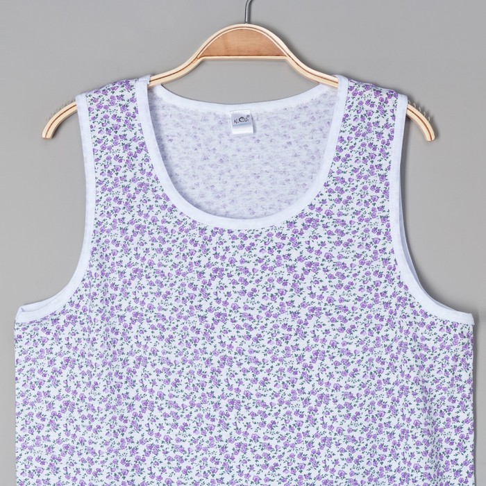 Сорочка женская, цвет сиреневый, размер 48