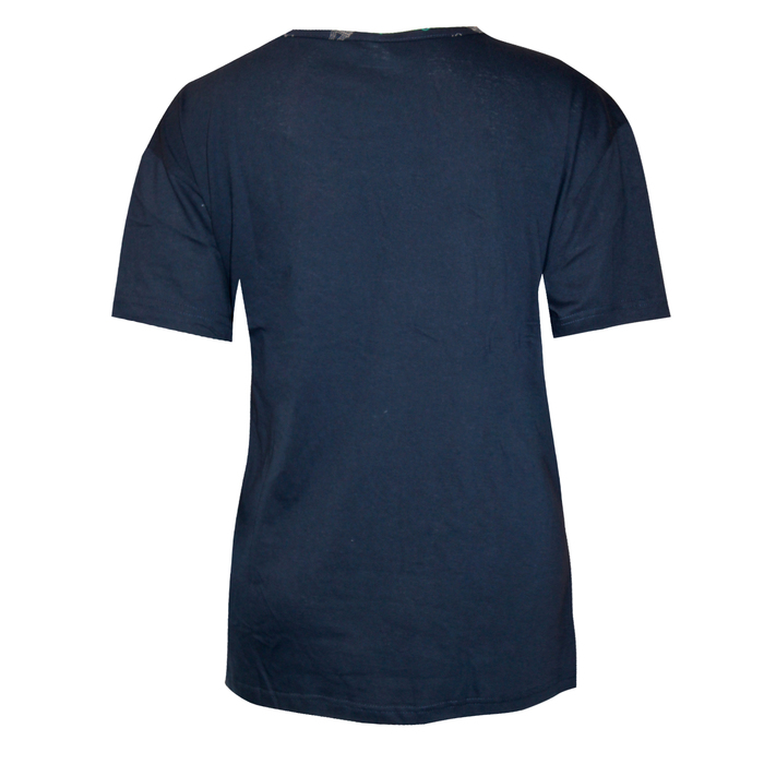 Футболка женская, цвет тёмно-синий, размер 62