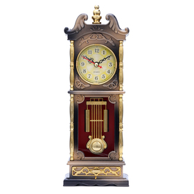 Часы настольные "Ажен", с маятником, 26х8 см, микс