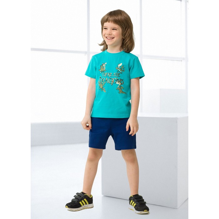 Комплект для мальчика, рост 104 см, цвет ментол