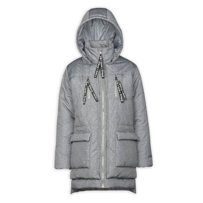 Куртка женская, размер L, цвет серый