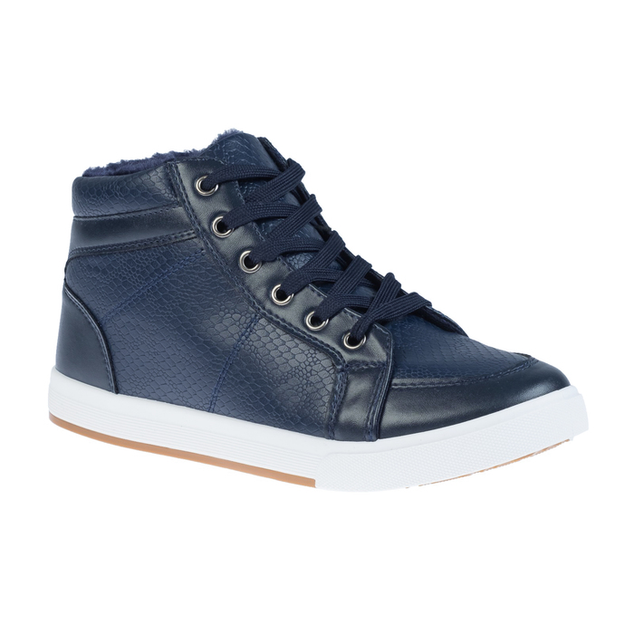 Кеды мужские зимние, цвет синий, размер 41