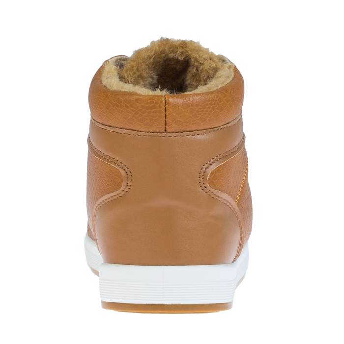 Кеды мужские зимние, цвет коричневый, размер 42