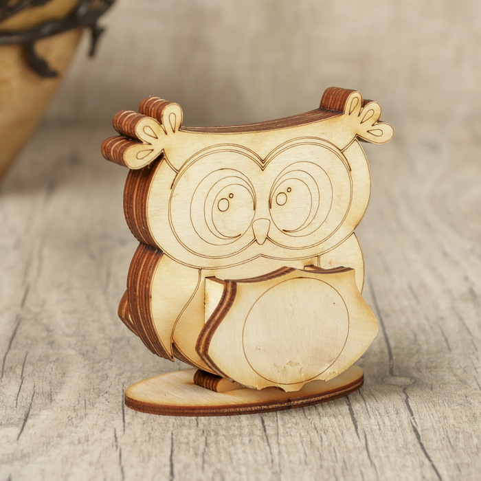 Держатель для зубочисток для декора "Сова" 9х8,5х6 см