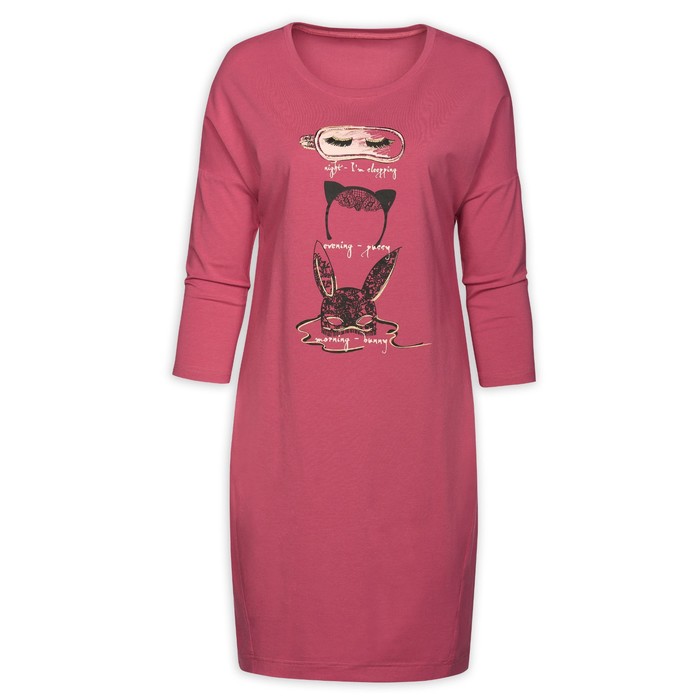 Платье женское, размер S, цвет розовый