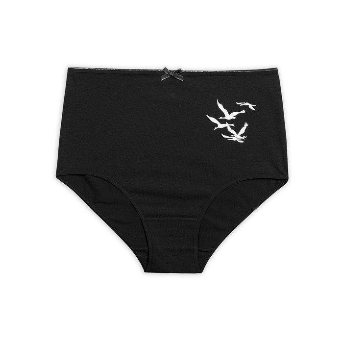 Трусы женские, размер XL, цвет чёрный