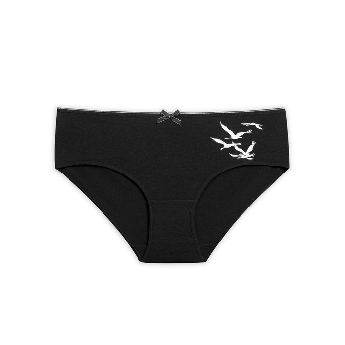 Трусы женские, размер XL, цвет чёрный