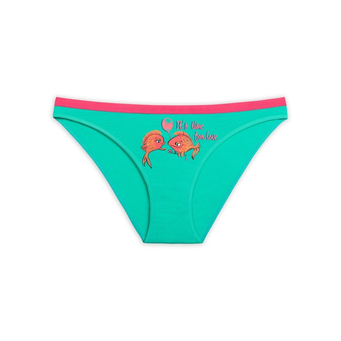 Трусы женские, размер S, цвет ментол