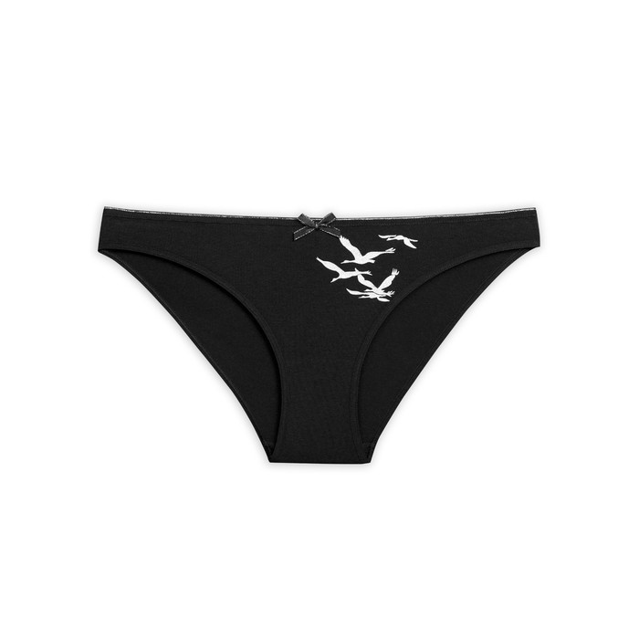 Трусы женские, размер S, цвет чёрный