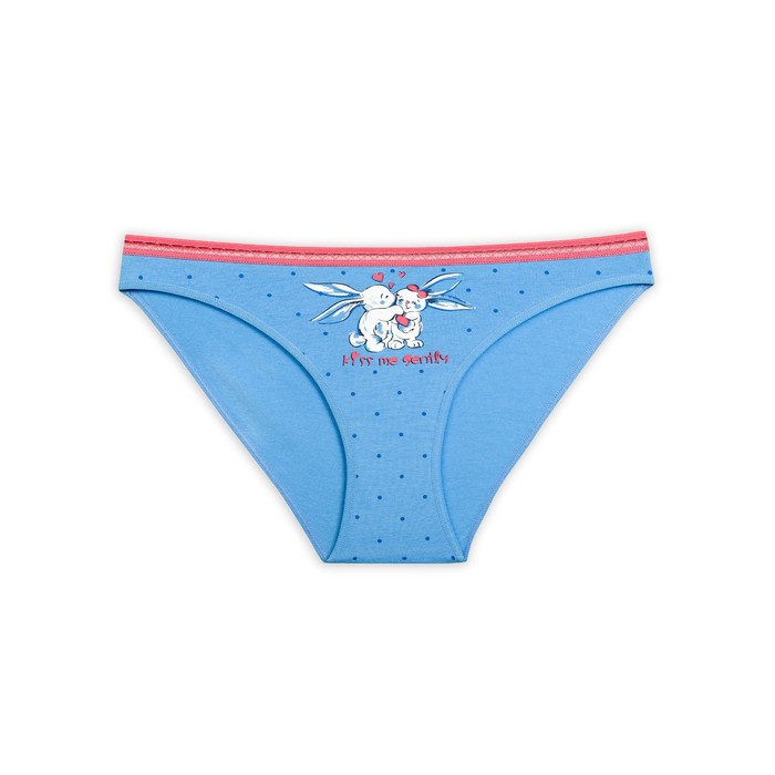 Трусы женские, размер XS, цвет голубой