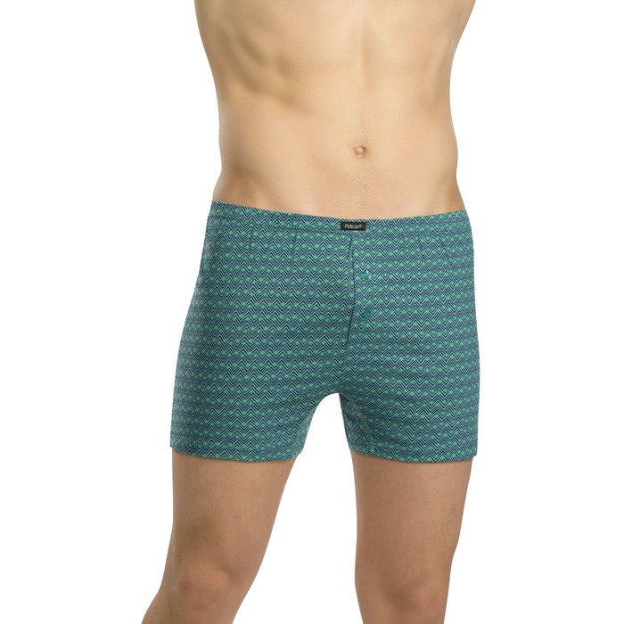 Трусы мужские, размер XXL, цвет зелёный