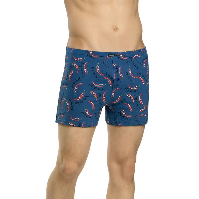 Трусы мужские, размер L, цвет синий