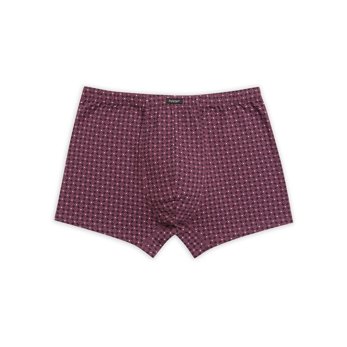 Трусы мужские, размер M, цвет бордовый