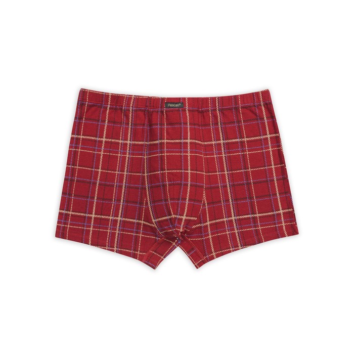 Трусы мужские, размер M, цвет бордовый