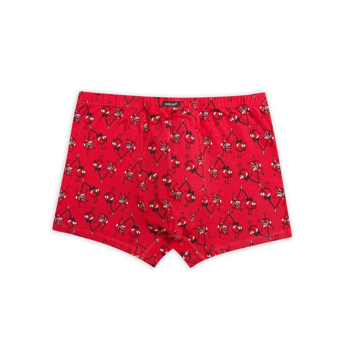 Трусы мужские, размер XL, цвет красный