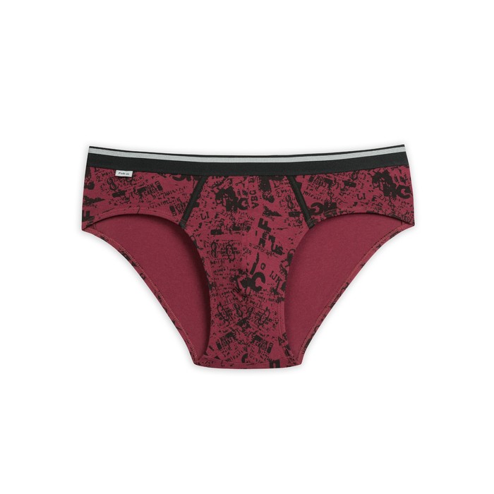 Трусы мужские, размер M, цвет бордовый