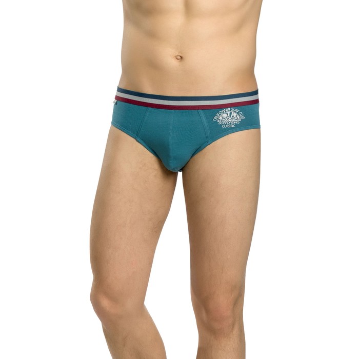 Трусы мужские, размер L, цвет морская волна