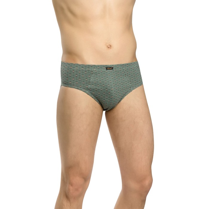 Трусы мужские, размер XXL, цвет хаки/сиреневый