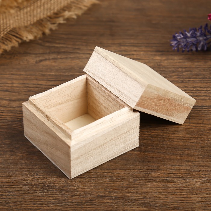 Шкатулка для росписи "Квадратная"