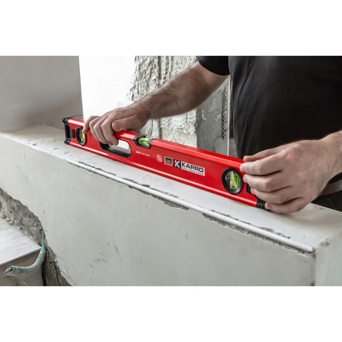 Уровень KAPRO 987XL-41-40M, магнитный, 40 см, 3 полиакриловые колбы, 0.5 мм/м