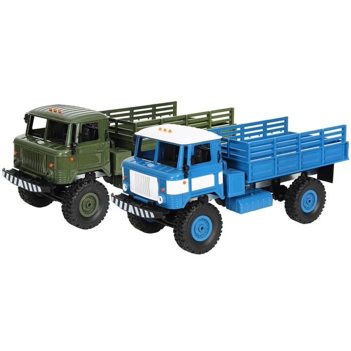 Радиоуправляемый грузовик "Газ-66", работает от аккумулятора, масштаб 1:16