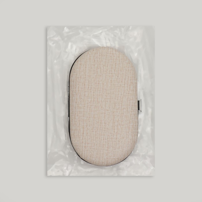 Набор маникюрный, 5 предметов, цвет бежевый