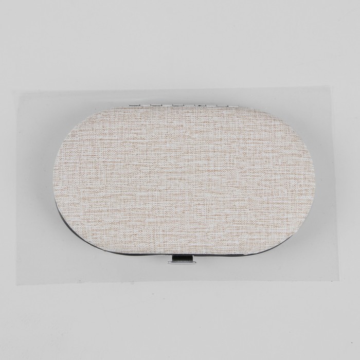 Набор маникюрный, 5 предметов, цвет бежевый