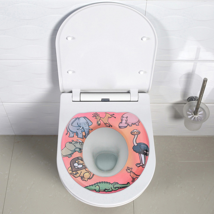 Сиденье для унитаза детское 29х27х5 см "Зоопарк"