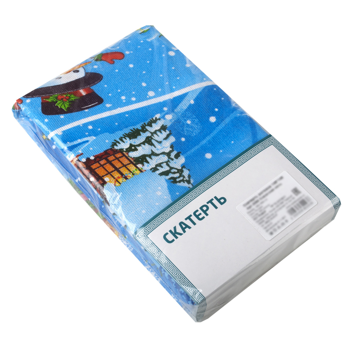 Скатерть рогожка "Сказочная ночь" 145х180 см, 160 г/м2, хлопок 100%