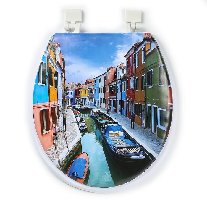 Сиденье для унитаза 42х37х4 см "Венеция"