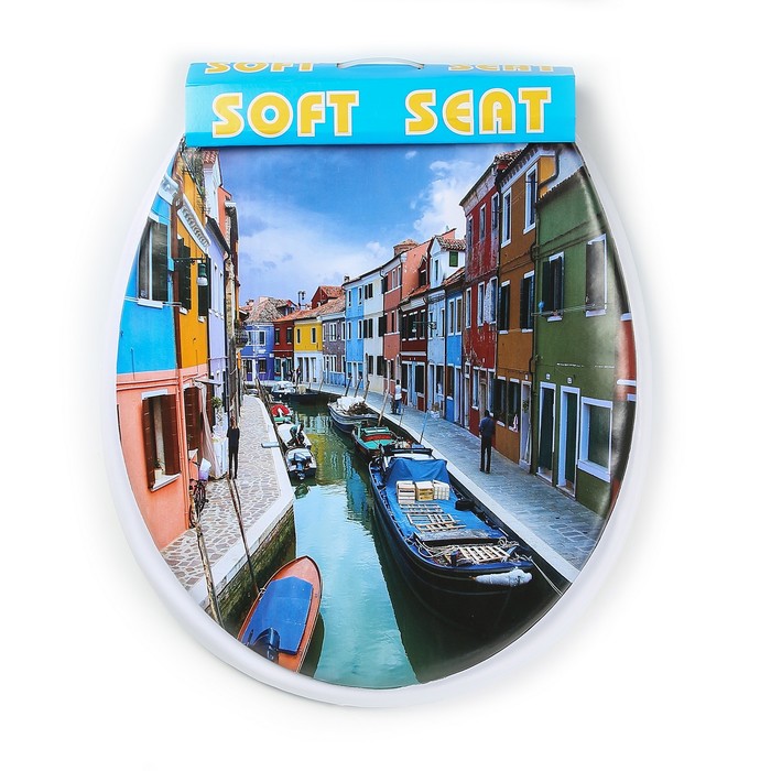 Сиденье для унитаза 42х37х4 см "Венеция"