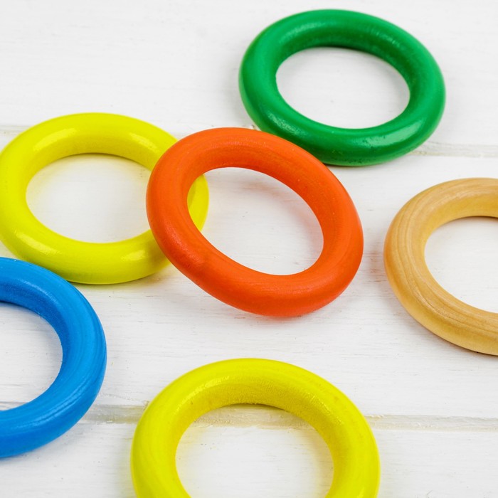 Пирамидка логическая "Счет и цвет"