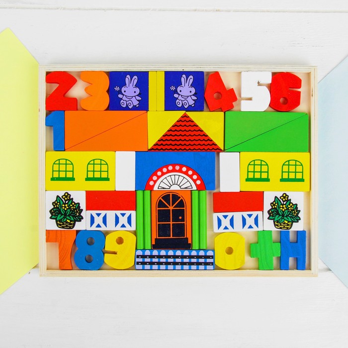 Конструктор "Строим город и учим цифры"