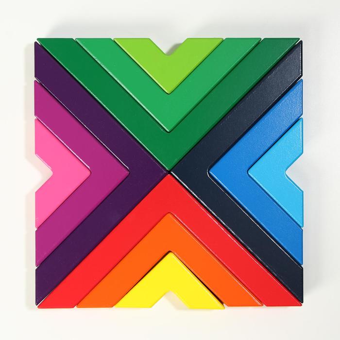 Конструктор головоломка "Изучаем формы и играем"