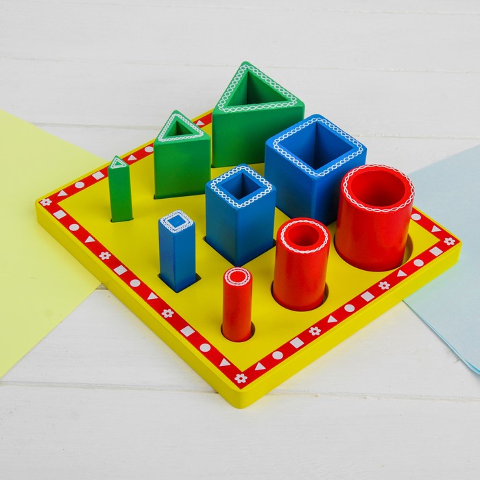 Логические столбики "Развиваем малыша"