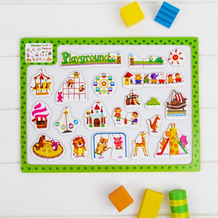 Магнитный конструктор "Цирк"